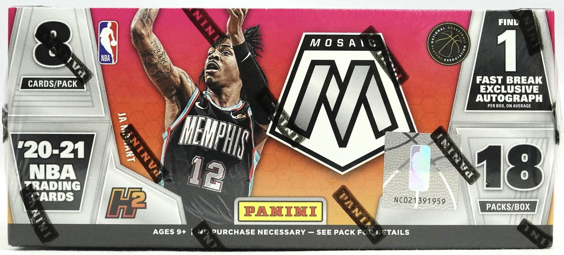 2020/21 Panini Mosaic Basketball Fast Break Box