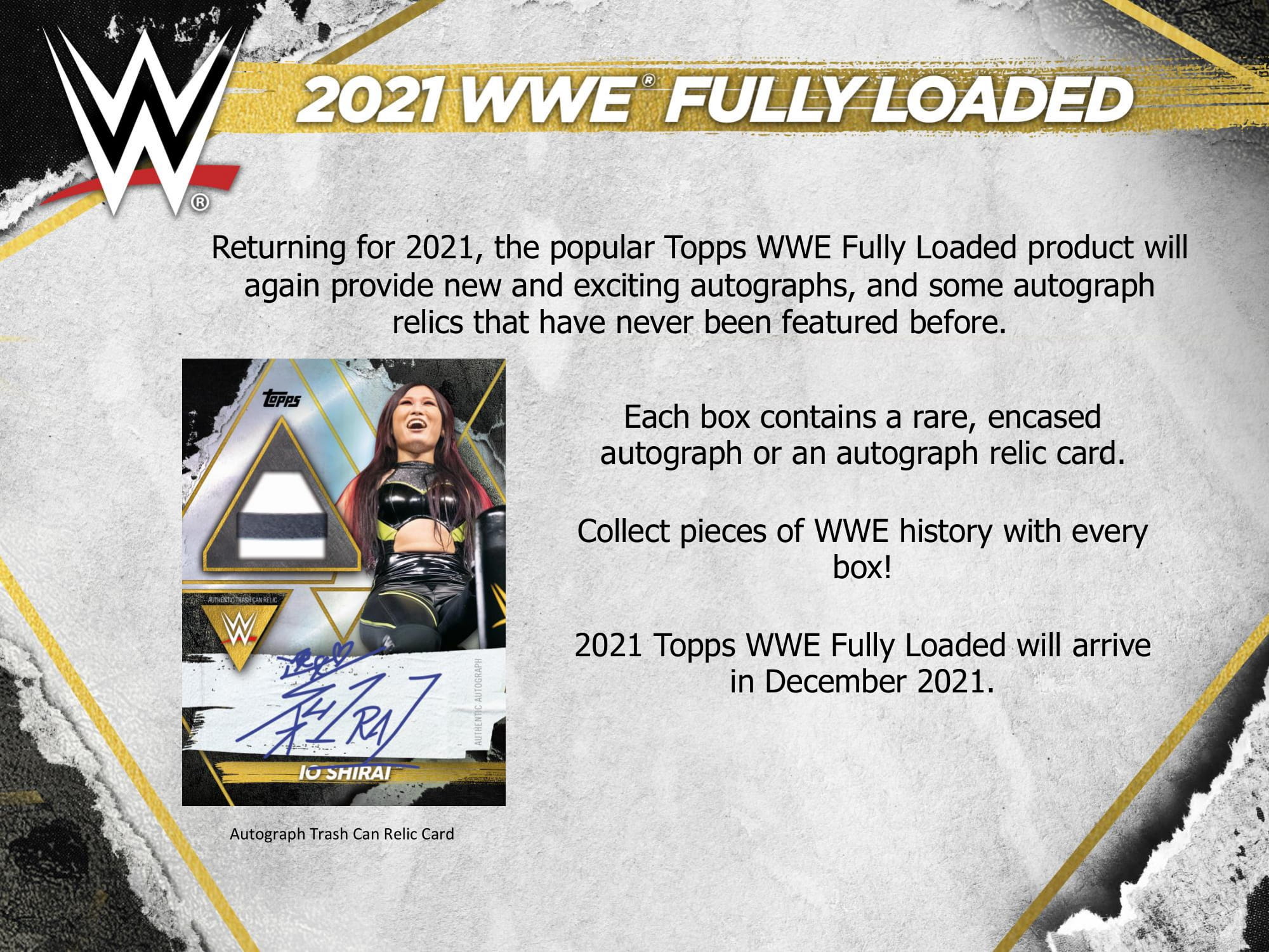 2021 Topps WWE Fully Loaded Wrestling Hobby 20 Box Case