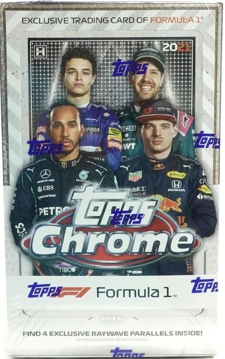 2021 Topps Chrome Formula 1 Racing Hobby Lite Box