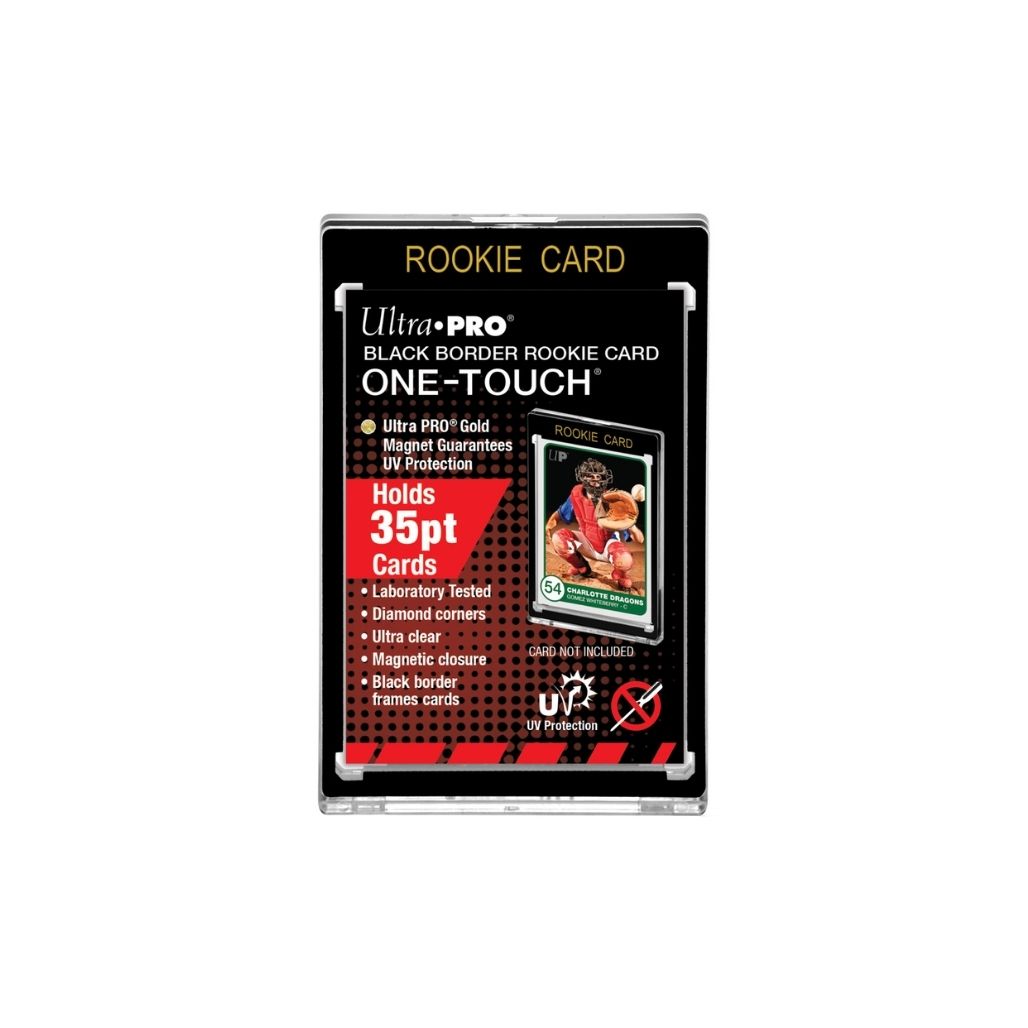 Ultra Pro 35PT ROOKIE Black Border UV ONE-TOUCH Magnetic Holder
