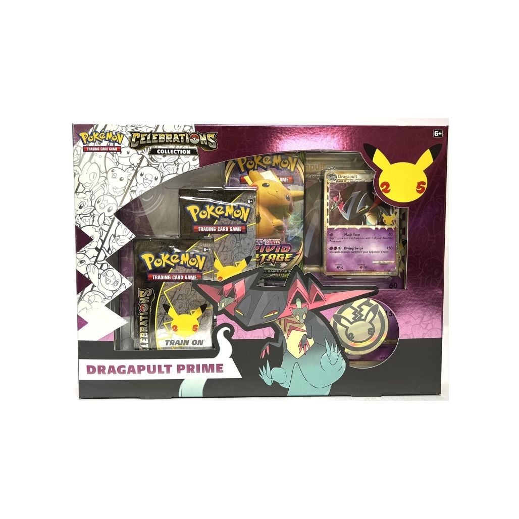 Pokemon Celebrations Collection Dragapult Prime Box