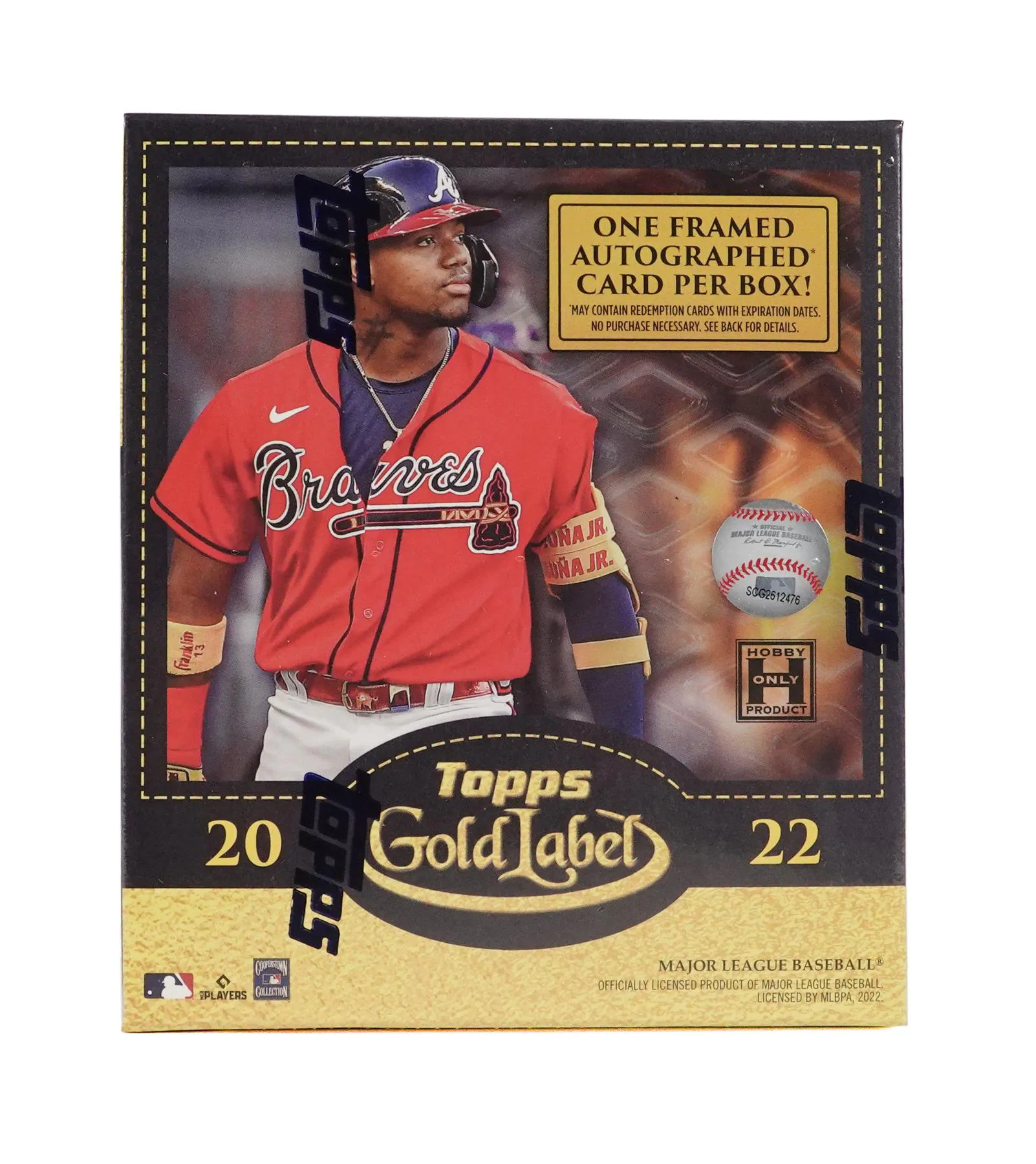 2022 Topps Gold Label Baseball Hobby 16 Box Case