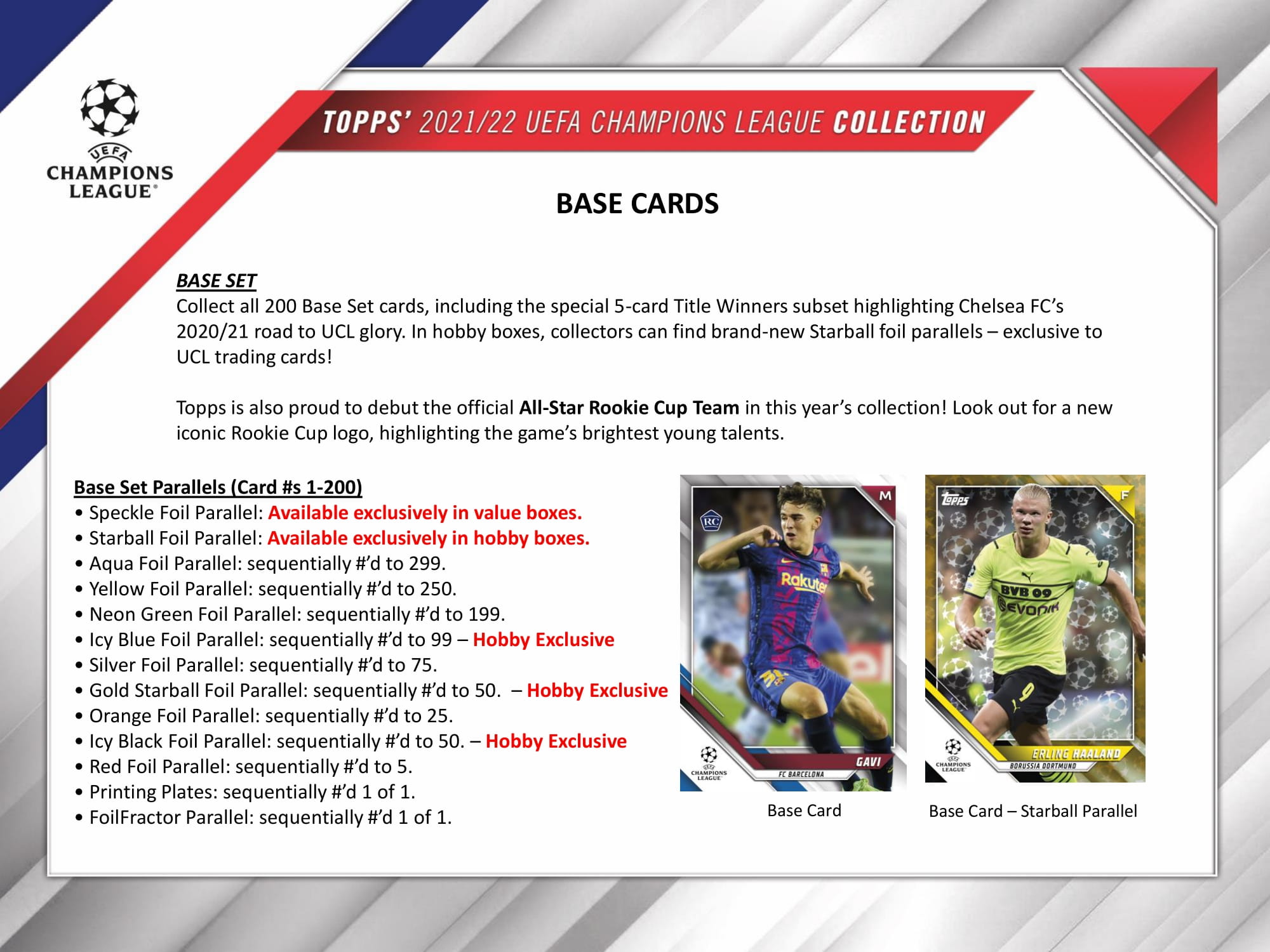 2021/22 Topps UEFA Champions League Collection Soccer Hobby 12 Box