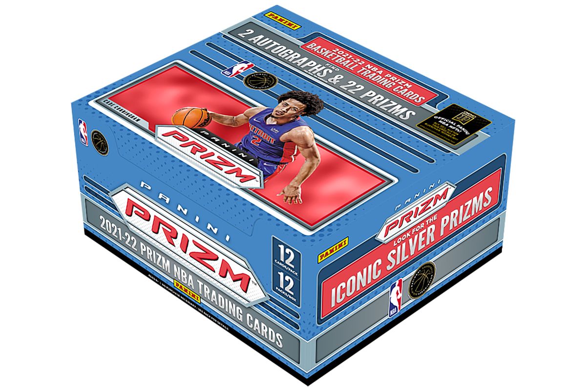 2021/22 Panini Prizm Basketball Hobby 12 Box Case