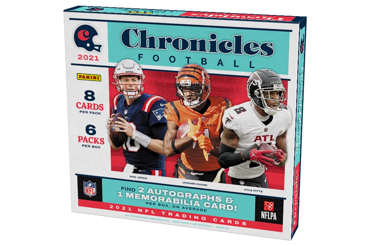 2021 Panini Chronicles Football Hobby 12 Box Case