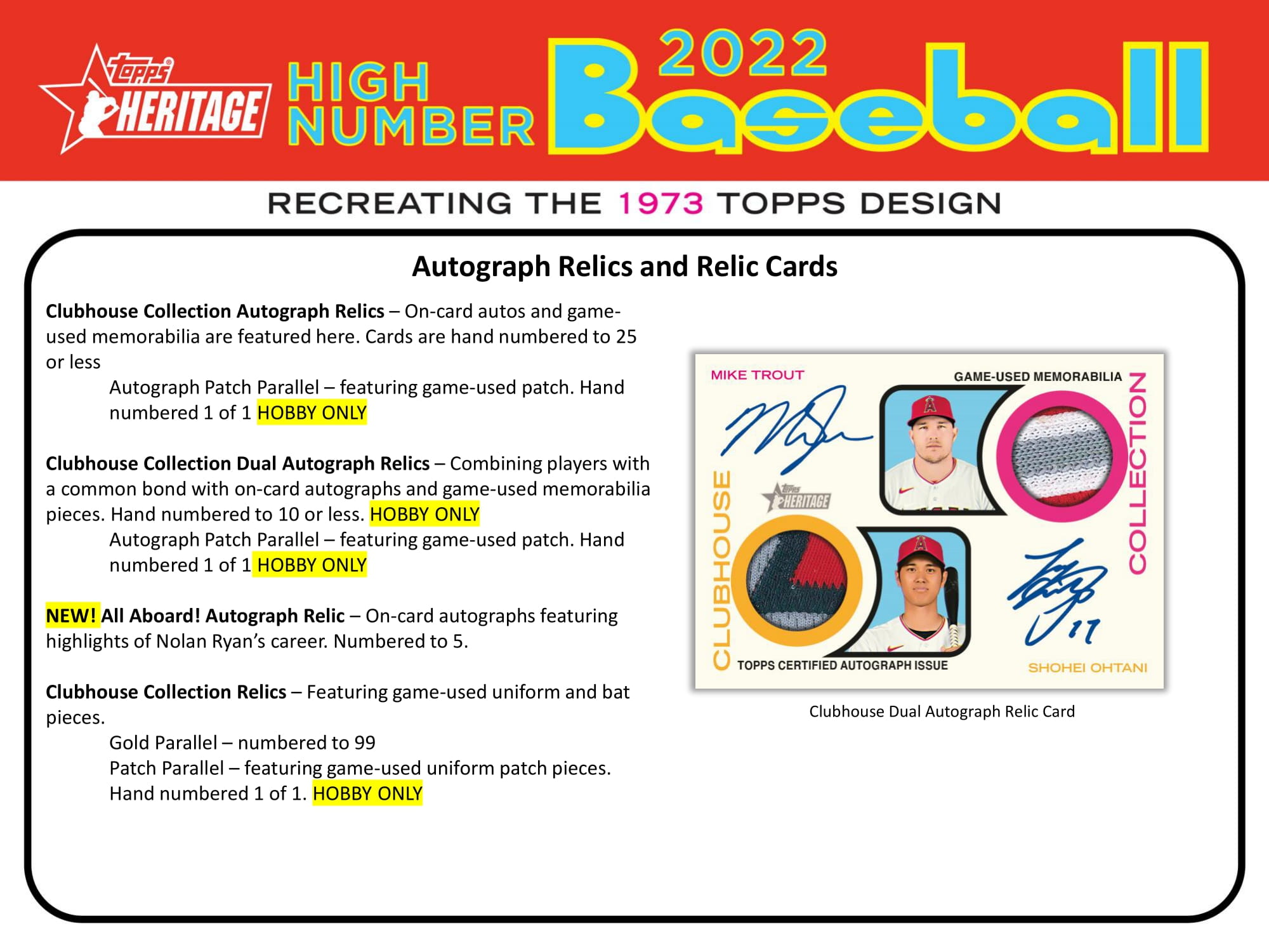2022 Topps Heritage High Number Baseball Hobby Box