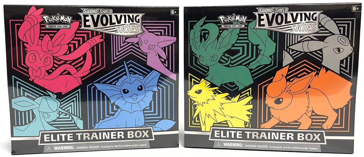 Pokemon Sword & Shield: Evolving Skies Elite Trainer Box