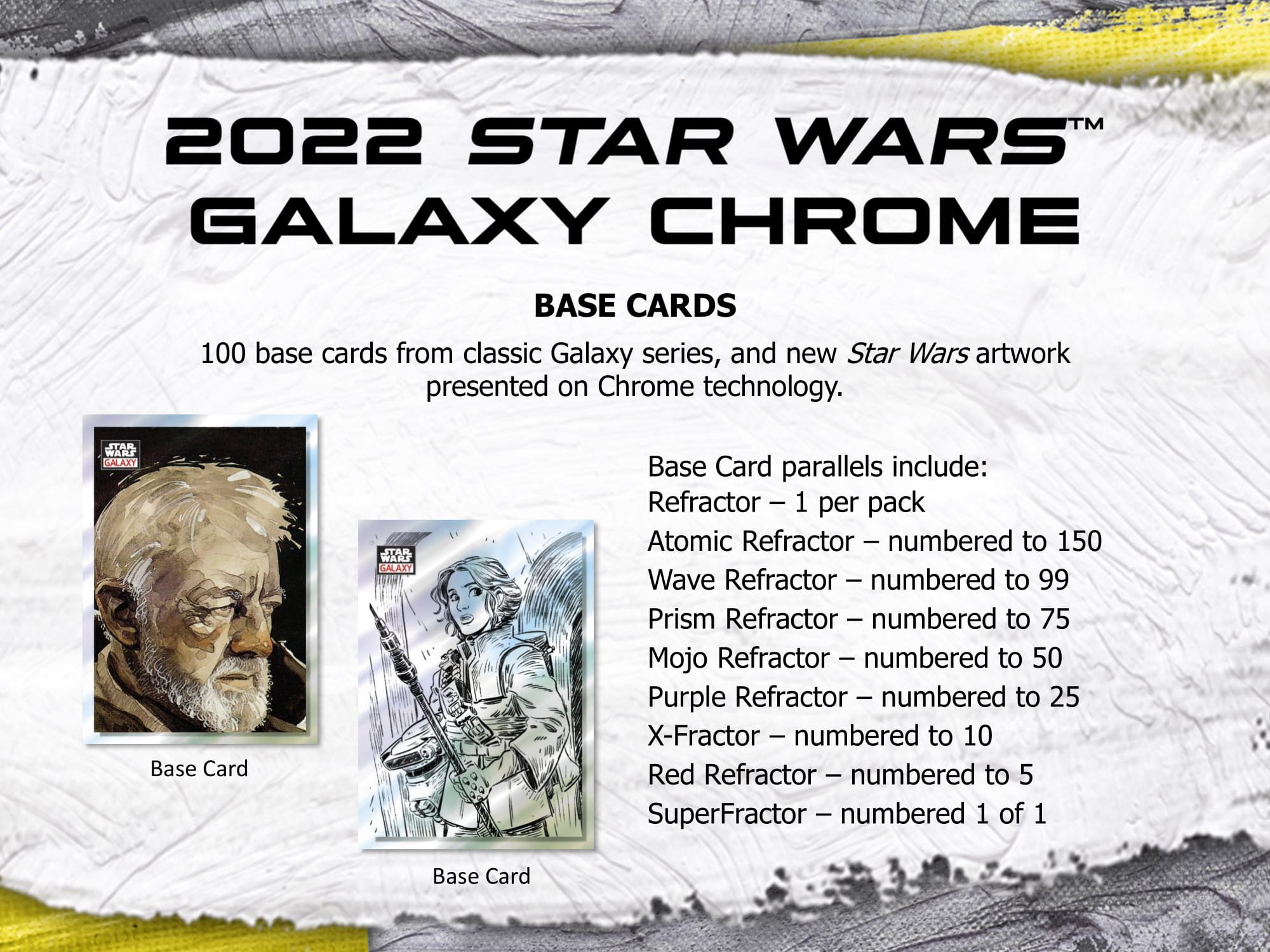2022 Topps Star Wars Chrome Galaxy Hobby Box