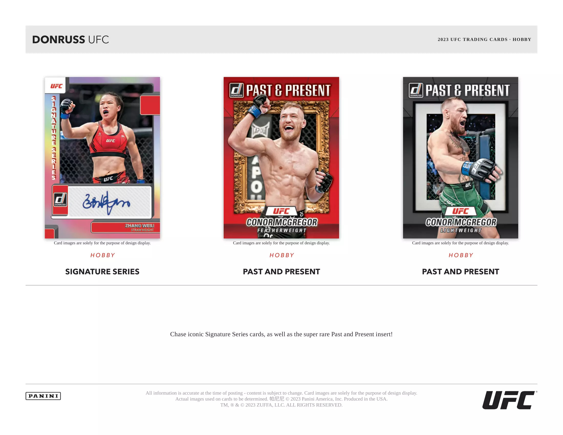 2023 Panini Donruss UFC Hobby 10 Box Case