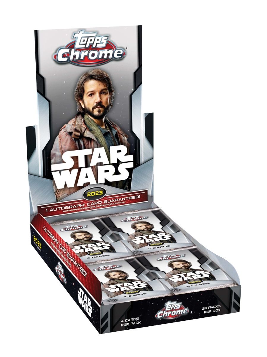 Topps Chrome Star Wars 2023 ホビー版 直筆サイン 2023 Topps Star Wars Chrome Hobby Box