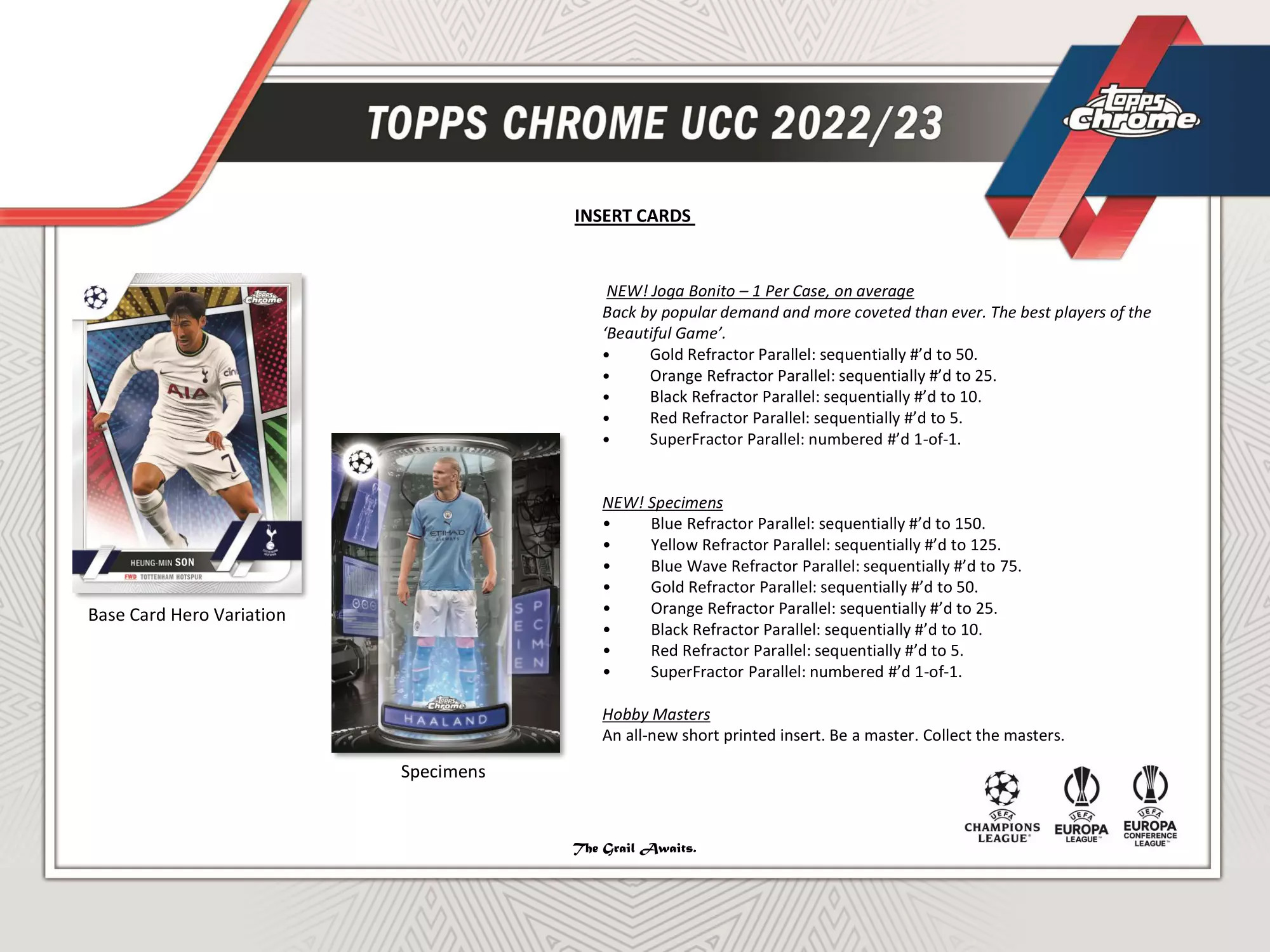 2022/23 Topps UEFA Club Competitions Chrome Soccer Hobby 12 Box Case