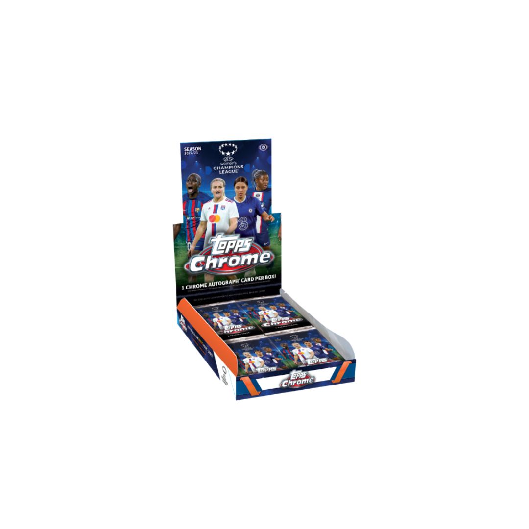 2022/23 Topps UEFA Women's Champions League Chrome Soccer Hobby 12