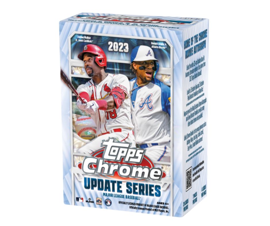 2023 Topps Chrome Update Series Baseball 7 Pack Blaster Box