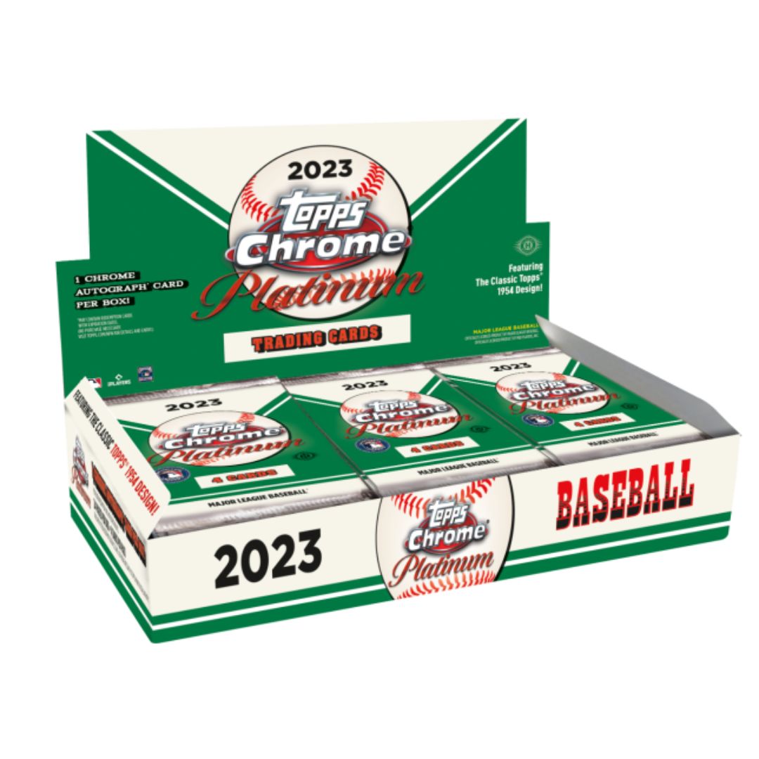 2023 Topps Chrome Platinum Anniversary Baseball Hobby 12 Box Case