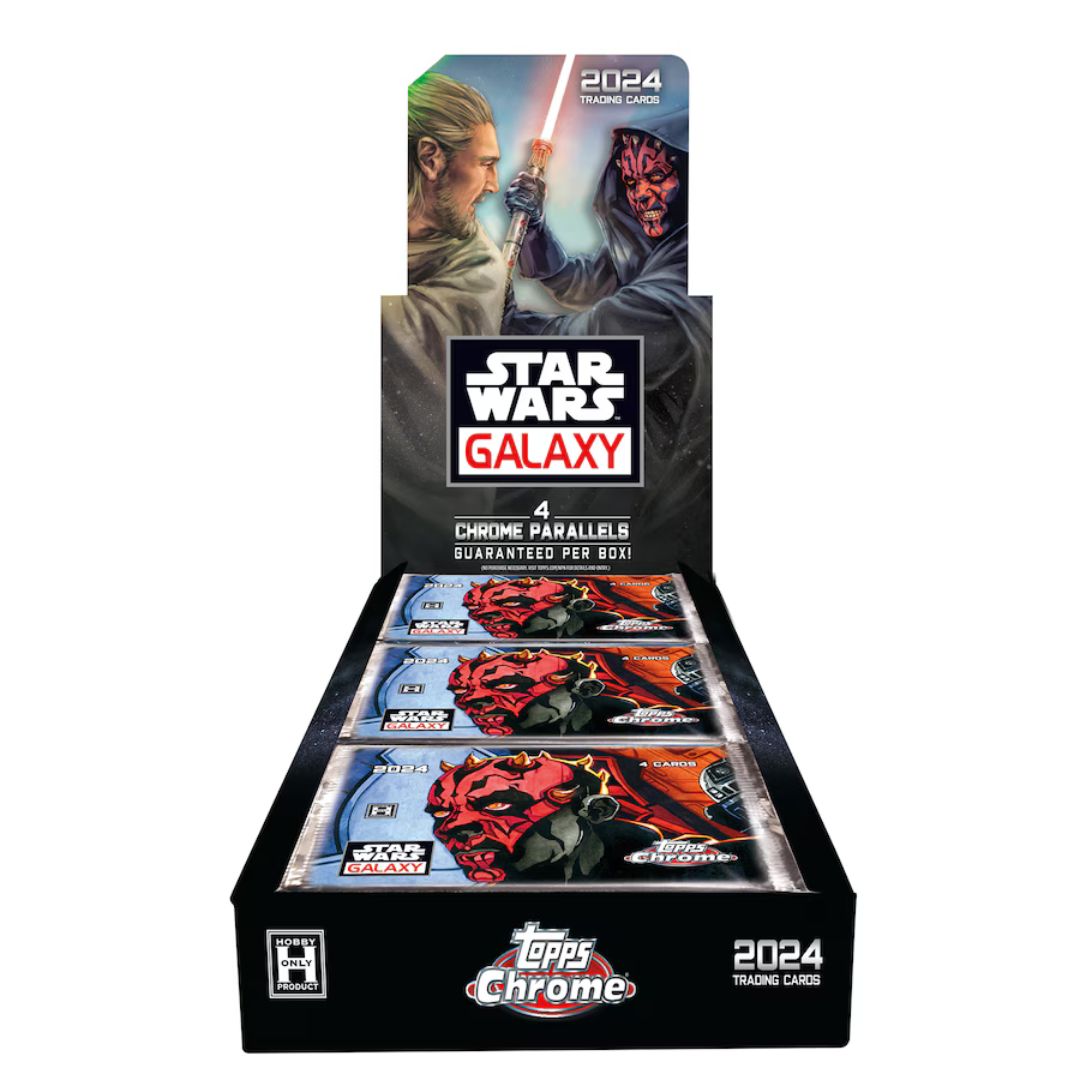 2024 Topps Star Wars Chrome Galaxy Hobby 12 Box Case | Diamond Cards Online