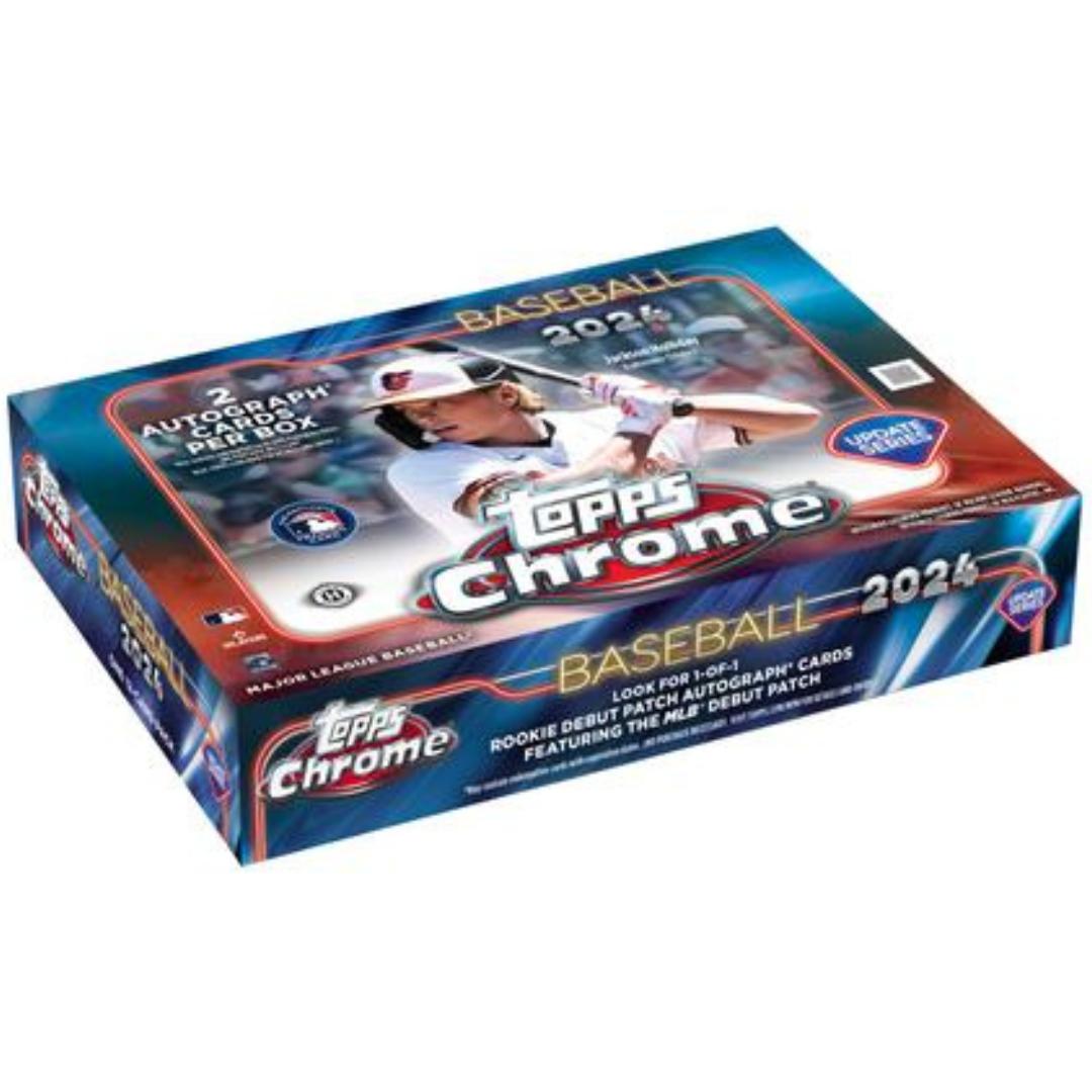 2024 Topps Chrome Update Series Baseball Breaker Delight 10 Box