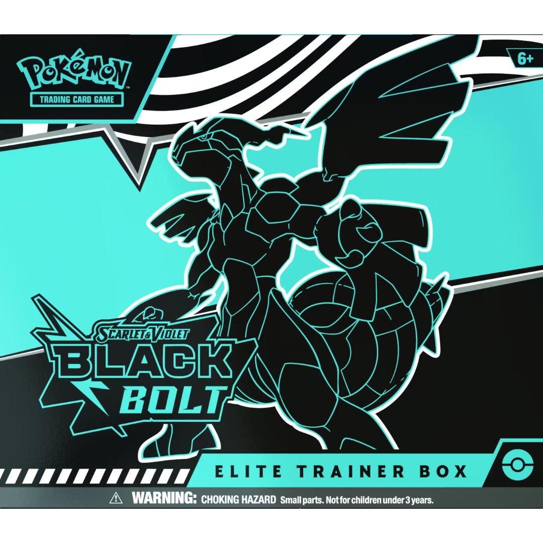 ブラックボルト エリートトレーナーボックス Black Bolt Pokemon Scarlet & Violet: Black Bolt Elite Trainer Box