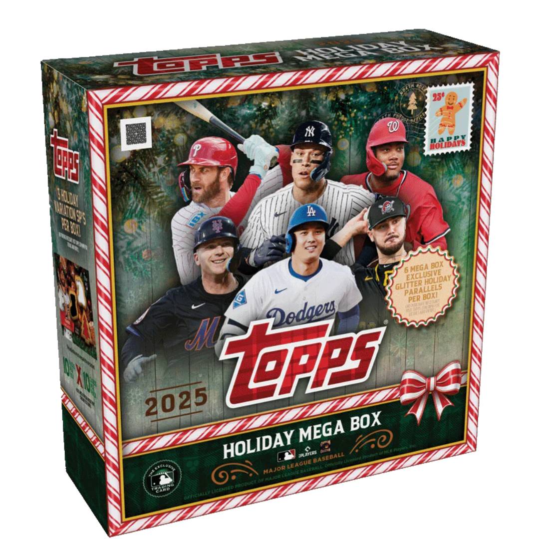 記念グッズ Topps Baseball Holiday mega/ Update Box Amazon.com: Topps 2024 Baseball Holiday Mega Box: Holiday