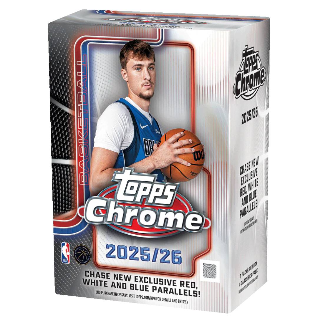 2025/26 Topps Chrome Basketball Blaster Box