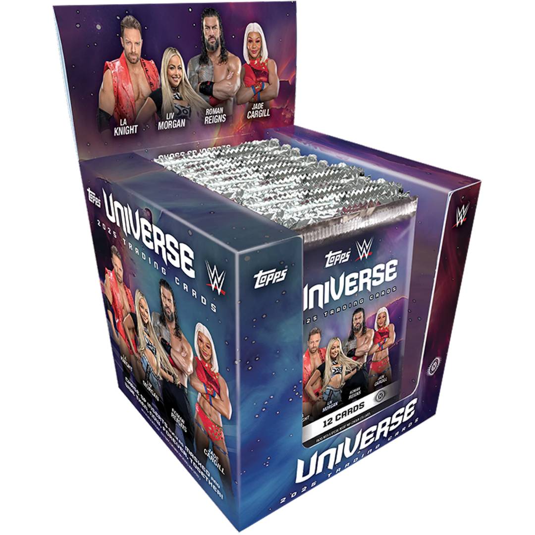 2025 Topps WWE Universe Wrestling Hobby Box 2025 Topps WWE Universe Wrestling Hobby Box
