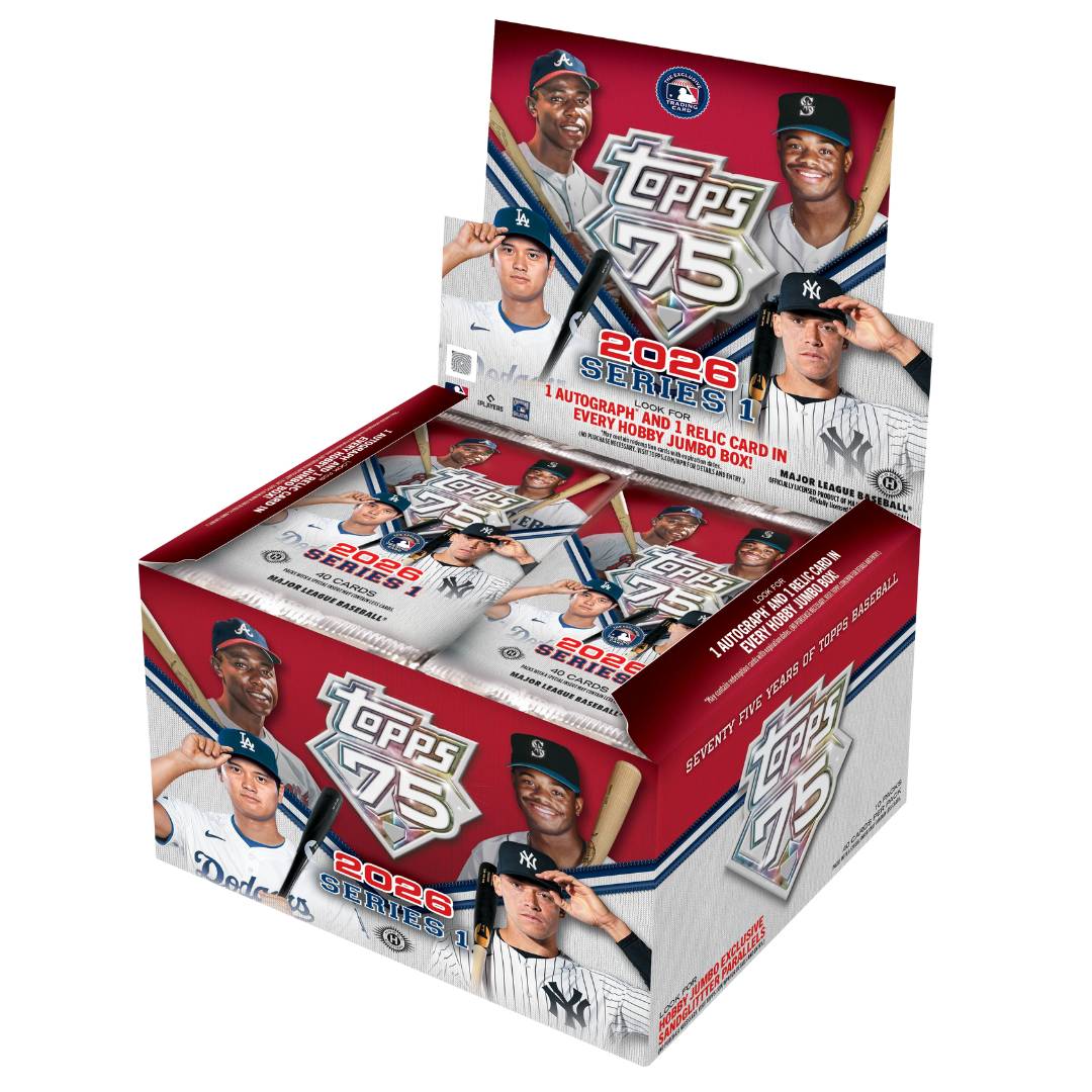 2026 Topps Series 1 Baseball Hobby Jumbo Box