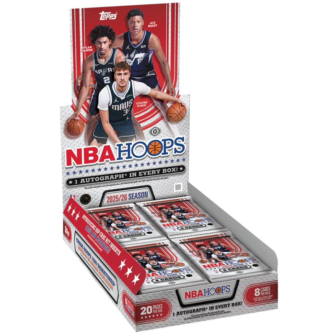 2025/26 Topps NBA Hoops Basketball Hobby Box