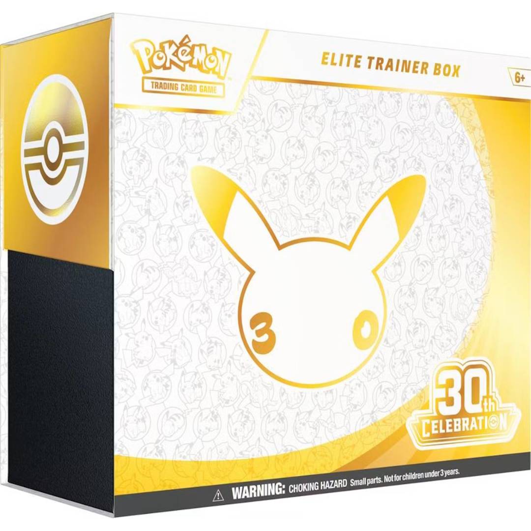pokemon cards 30th anniversary Amazon.com: Pokémon TCG: Celebration Ultra-Premium Collection : Toys & Games Relive your own adventures and celebrate the bond between Trainer and Pokemon with a booster pack containing 3 of 9 illustration rare Pokemon 30th Celebration Elite Trainer