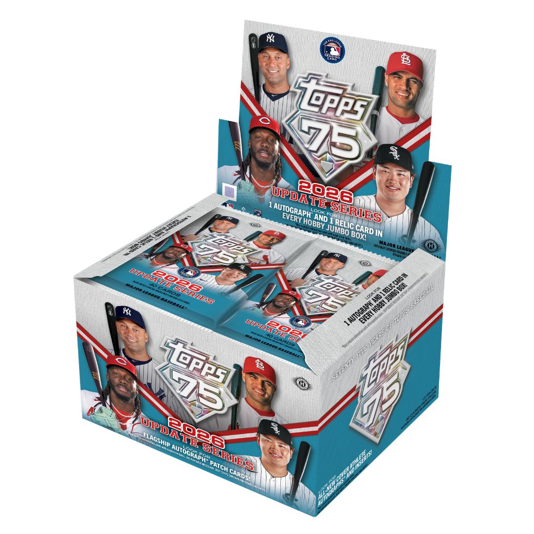 2026 Topps Update Series Baseball Jumbo 6 Box Case