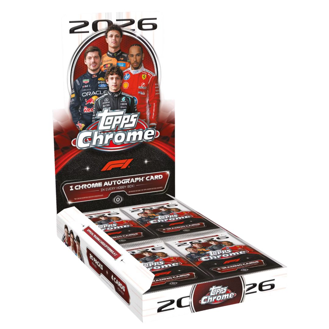 2026 Topps Chrome Formula 1 Hobby Box