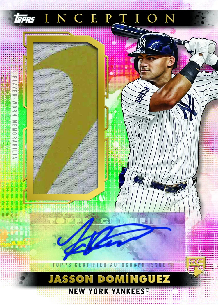 Signed Inception Cards 2024 Topps Inception Baseball Cards Checklist - Diamond Cards Online Store