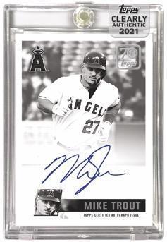 2021 Topps Clearly Authentic Baseball Cards - Diamond Cards Online