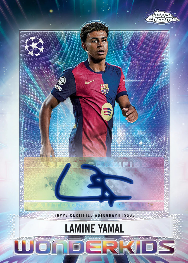 2024/25 Topps Chrome UEFA Club Competitions Soccer Cards