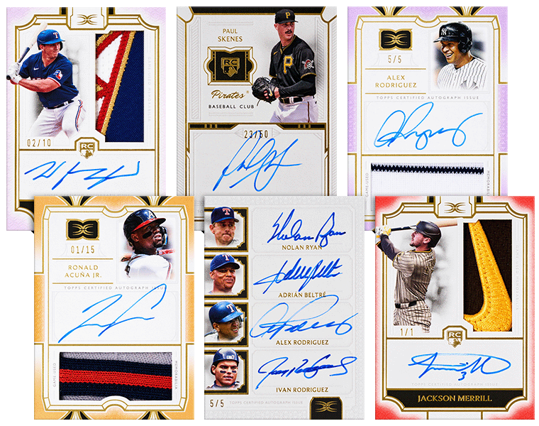 2023 Topps Definitive Collection Baseball Checklist, Team