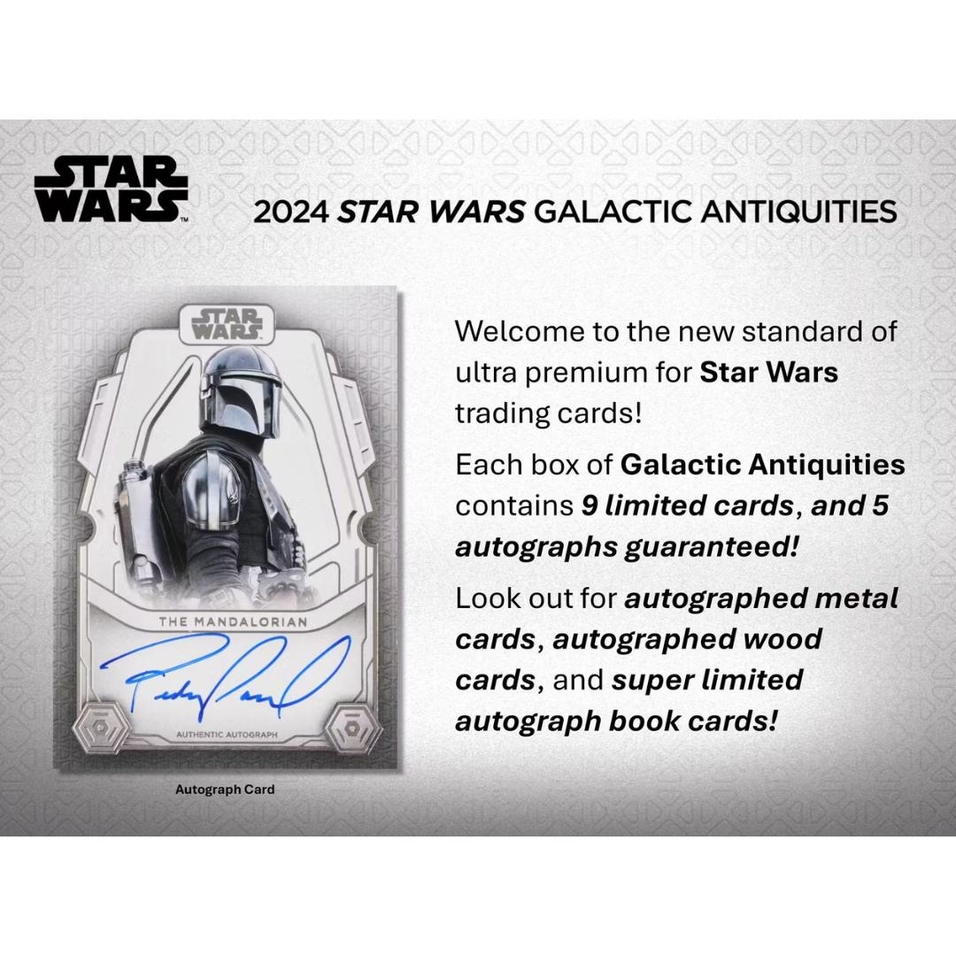 2024 Topps Star Was Galactic Antiquities Cards Checklist - Diamond