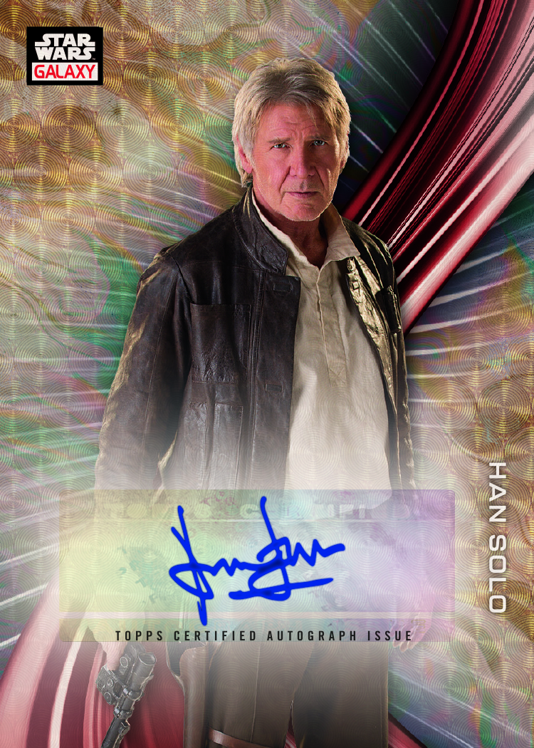 2025 Topps Star Wars Chrome Galaxy Checklist - Diamond Cards