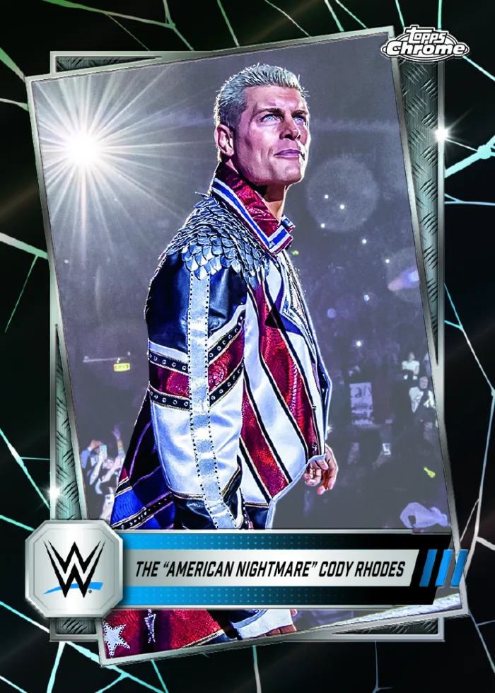 2025 Topps Chrome WWE Wrestling Cards Checklist Diamond Cards Online
