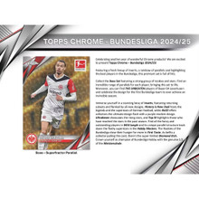 2024/25 Topps Chrome Bundesliga Soccer Hobby Box