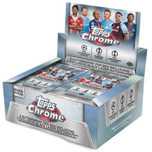 2025/26 Topps Chrome UEFA Club Competitions Soccer Jumbo Box