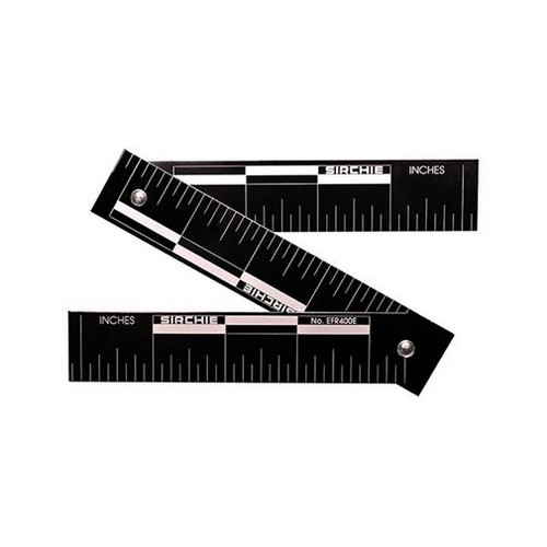 Sirchie Photo Evidence Folding Scale, Black - CopsPlus