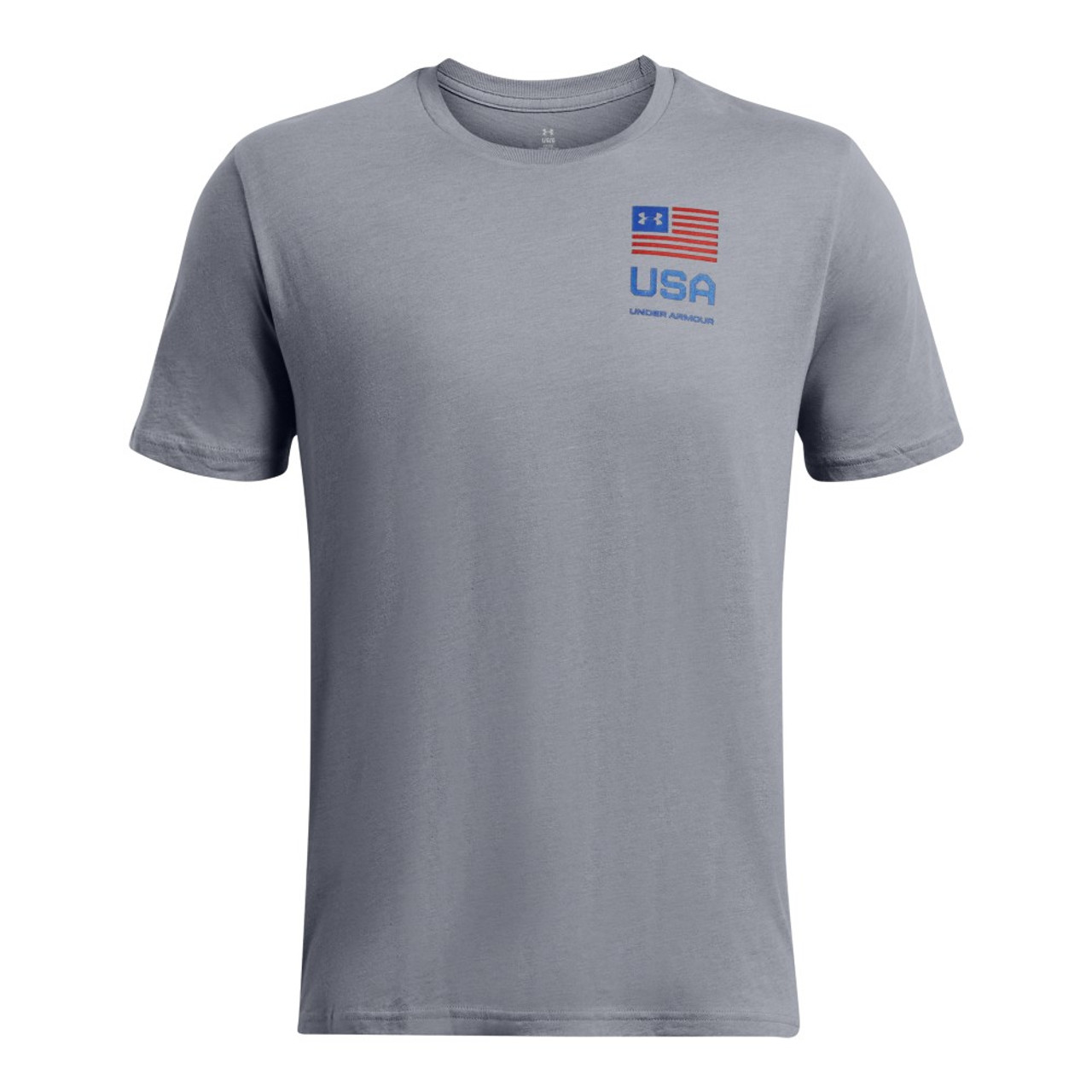 Under Armour 1382974 Men's UA Freedom USA Left Chest Amp T