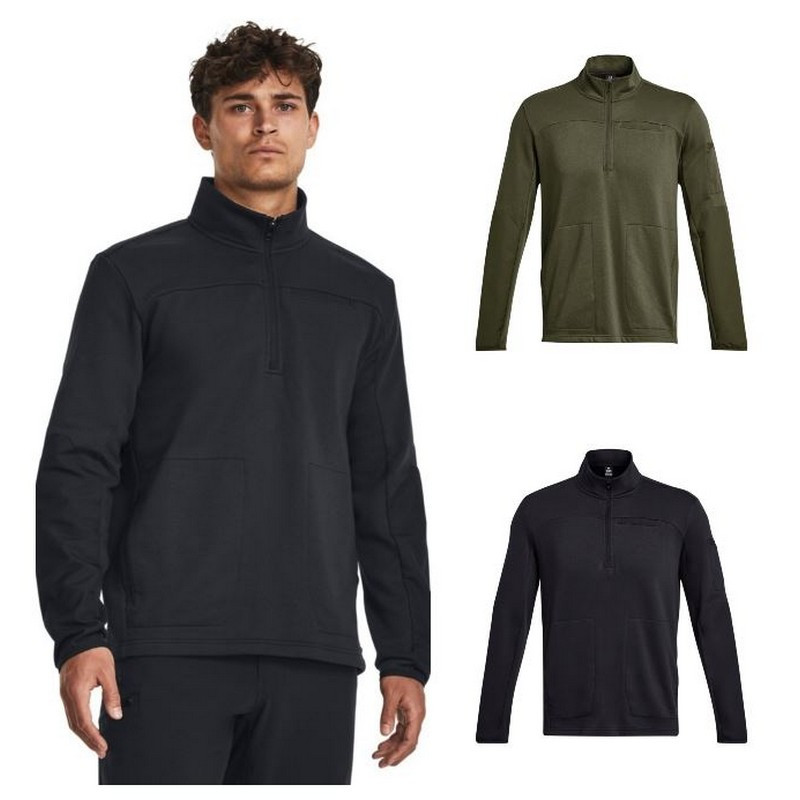 Under Armour 1379203 Men's UA Rival Fleece Tactical Job 1/4 Shirt