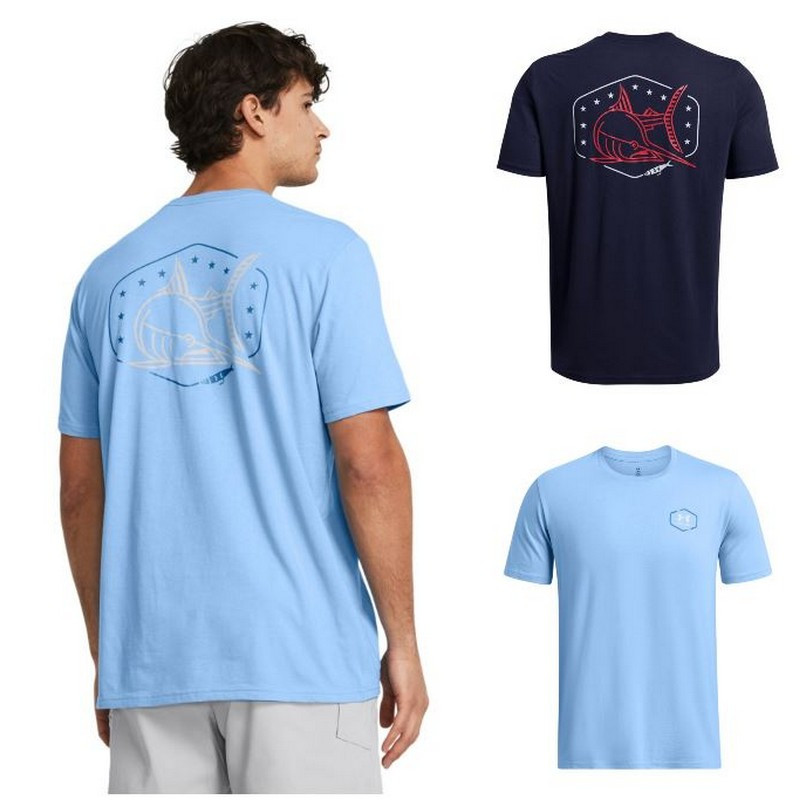 Under Armour 1383002 Men's UA Freedom Marlin T-Shirt - CopsPlus