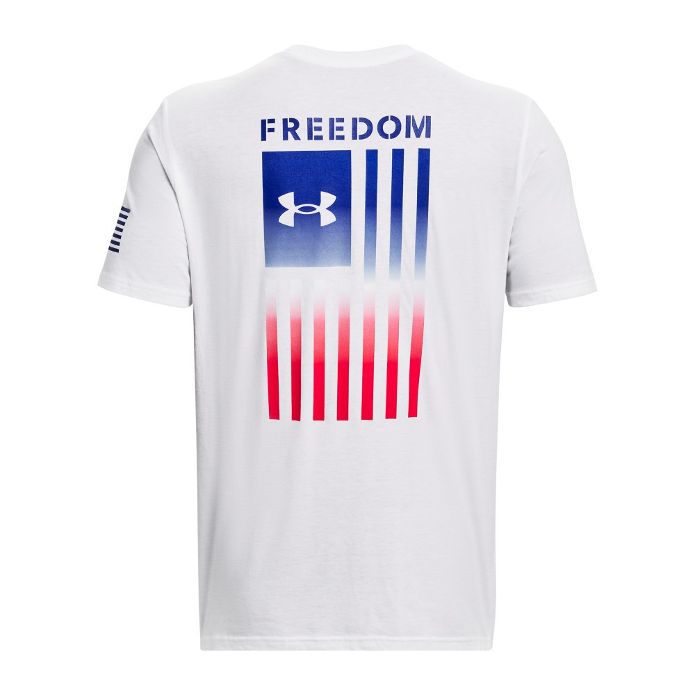 Under Armour 1377056 Men's UA Freedom Flag Gradient T-Shirt - CopsPlus