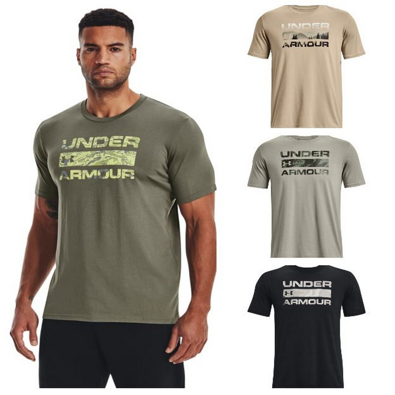 Under Armour 1361903 Men's UA Stacked Logo Fill T-Shirt - CopsPlus