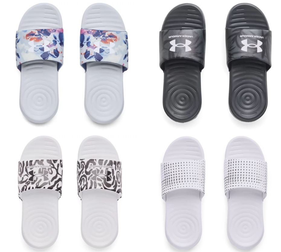 Under Armour 3024436 Women's Ansa Fixed Strap Slides Flip Flops