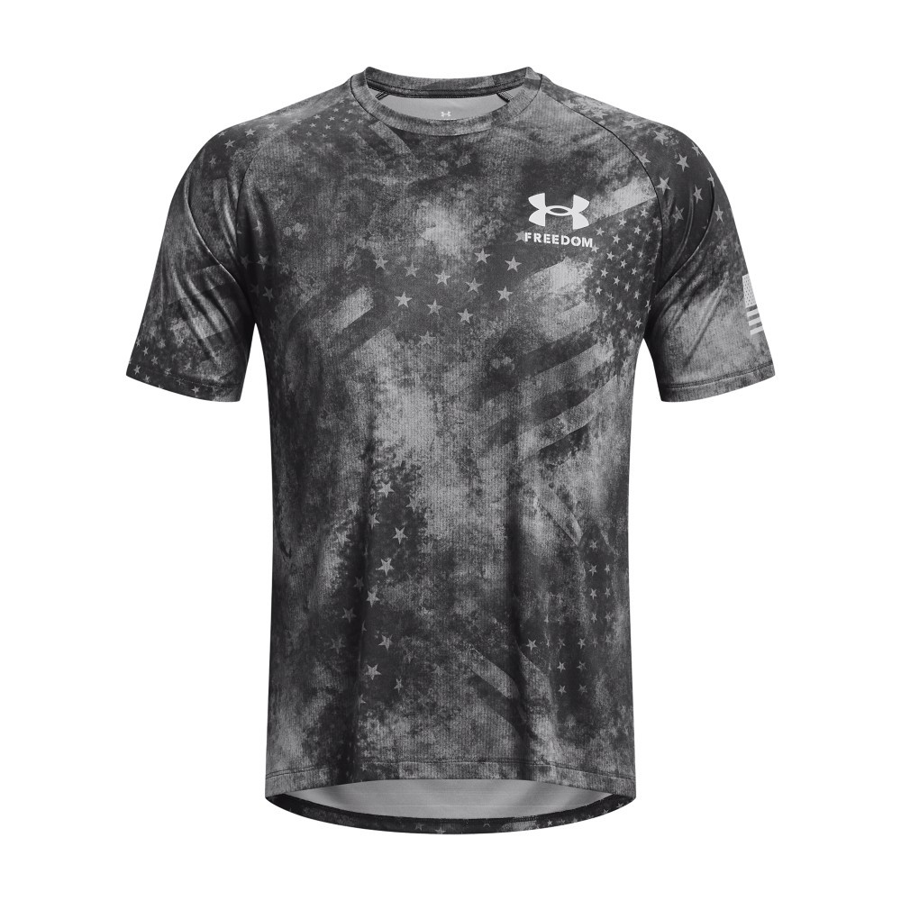 Under Armour 1377055 Men's UA Freedom Flag Tech T-Shirt - CopsPlus