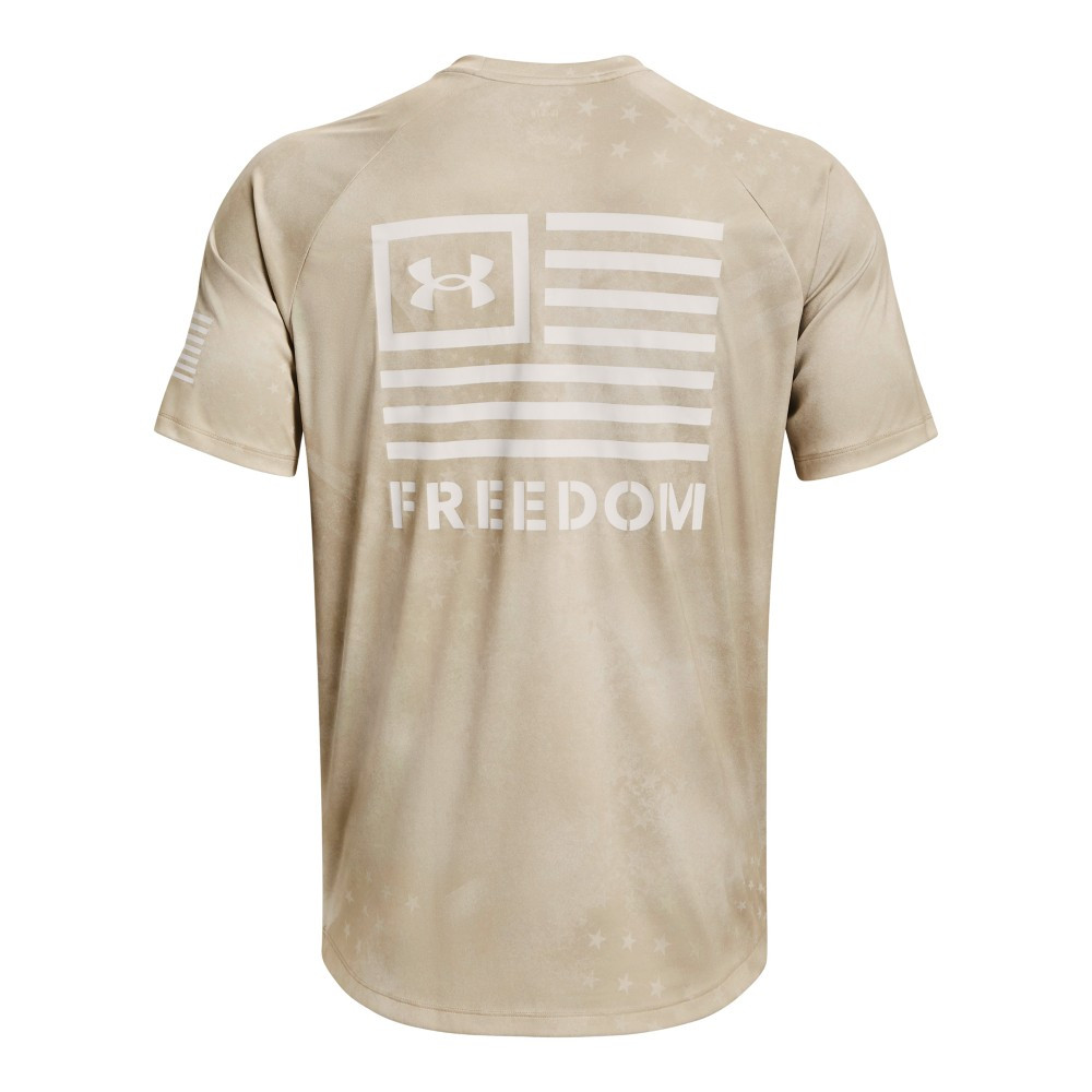 Under Armour 1377055 Men's UA Freedom Flag Tech T-Shirt - CopsPlus
