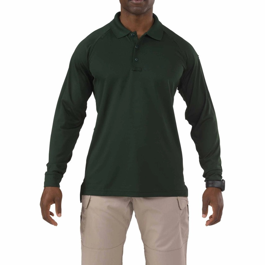 ★9/23迄sale★TFW49 LONG SLEEVE POLO 5.11 Tactical 72049 Men's Performance Long Sleeve Polo Shirt
