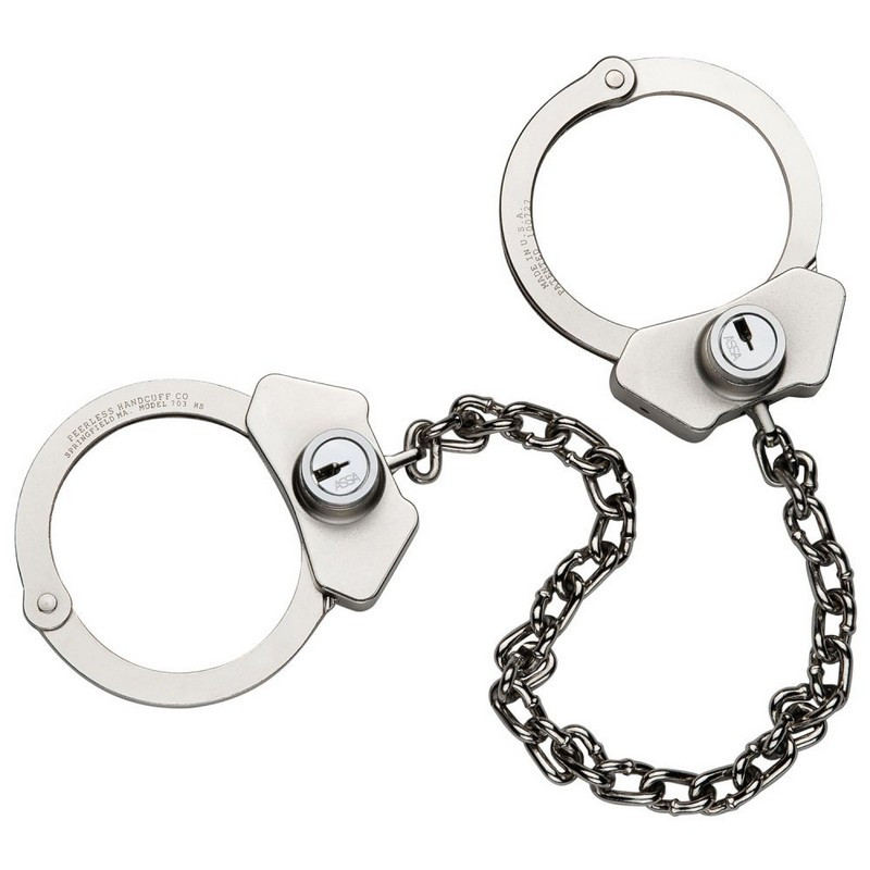 Peerless Model 705CHS High Security Oversize Leg Iron Handcuffs