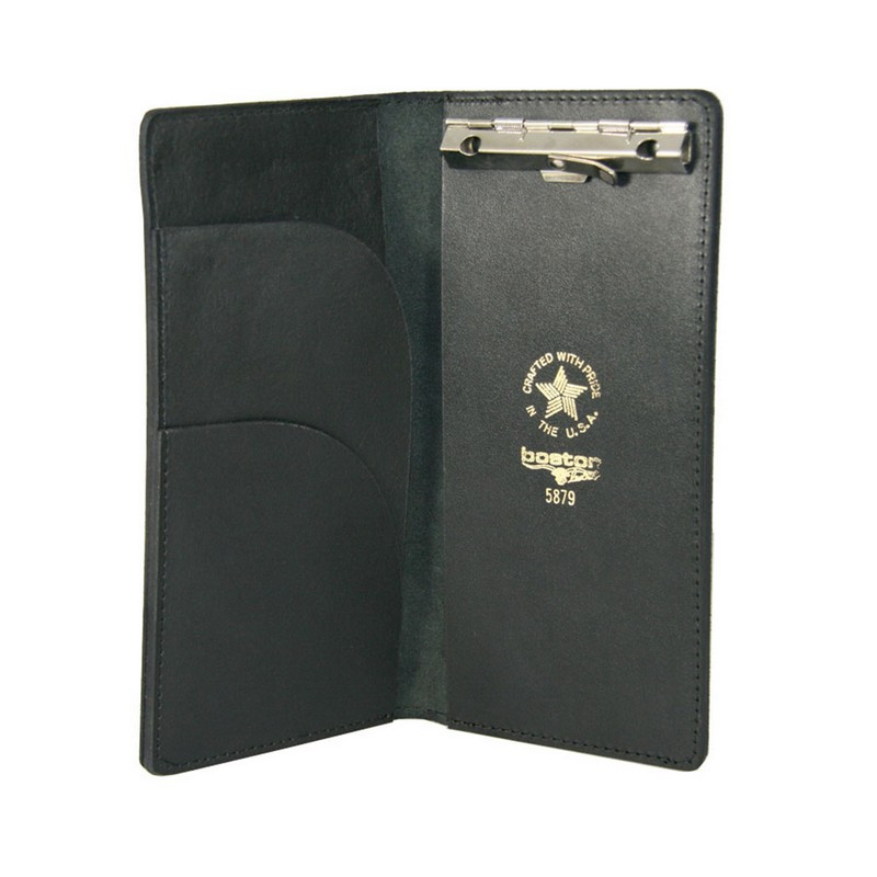 Boston Leather Model 5879 Citation Book w/ Clip - CopsPlus